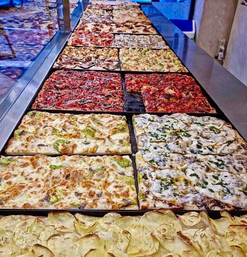 Roman-style Pizza